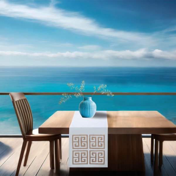 Τραβέρσα (40x170) ZY-1255 Beige Dimeco