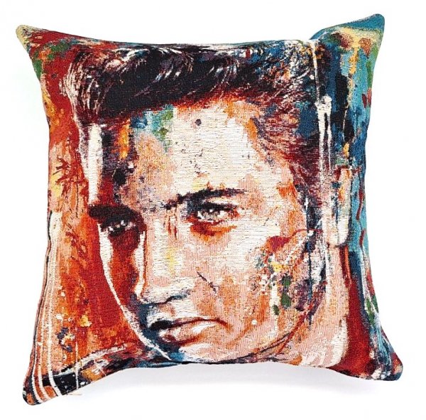 Διακοσμητική Μαξιλαροθήκη Elvis Presley Dimeco