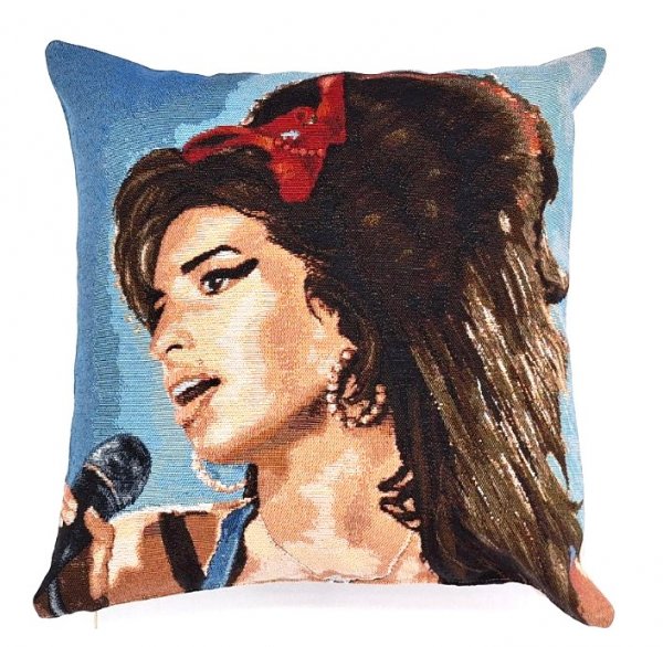 Διακοσμητική Μαξιλαροθήκη Amy Winehouse Dimeco