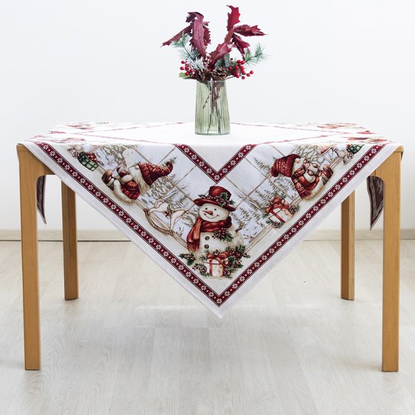 Χριστουγεννιάτικο Τραπεζομάντηλο (140x140) 8957 Dimeco