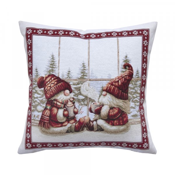 Χριστουγεννιάτικη Διακοσμητική Μαξιλαροθήκη 8957 Dimeco