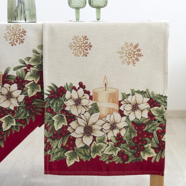 Χριστουγεννιάτικη Τραβέρσα (35x100) 8958 Dimeco