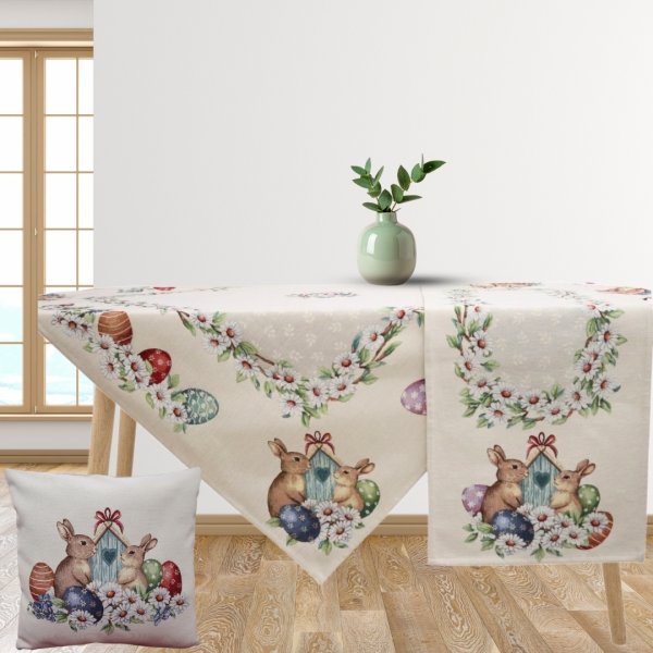 Σετ Πασχαλινό Σεμέν + Πετσετάκια (3τμχ) Easter Twix Dimeco