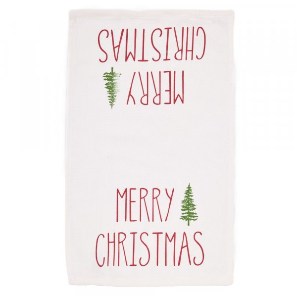 Σετ Χριστουγεννιάτικα Ποτηρόπανα (2τμχ) 0816 Das Home