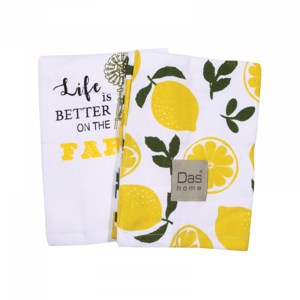 Σετ Ποτηρόπανα (2τμχ) 0638 Das Home