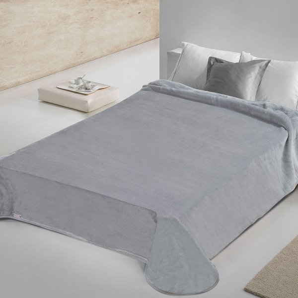 Κουβέρτα Βελουτέ Υπέρδιπλη 700 Gray Adam Home