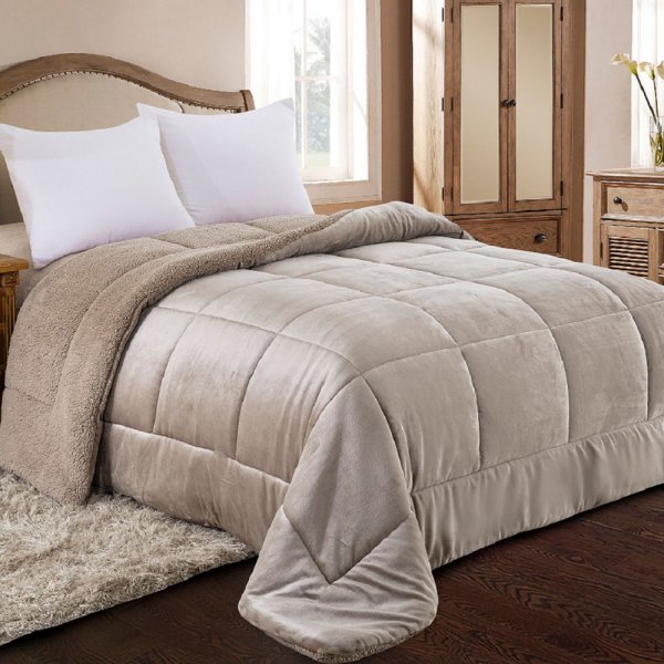 Κουβερτοπάπλωμα Μονό 805 Taupe Adam Home