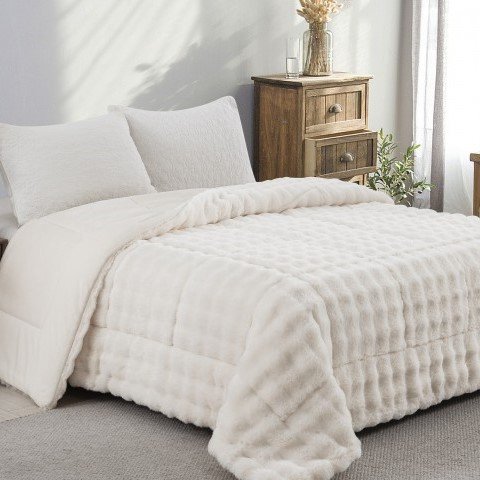 Κουβερτοπάπλωμα Μονό 910 White Adam Home