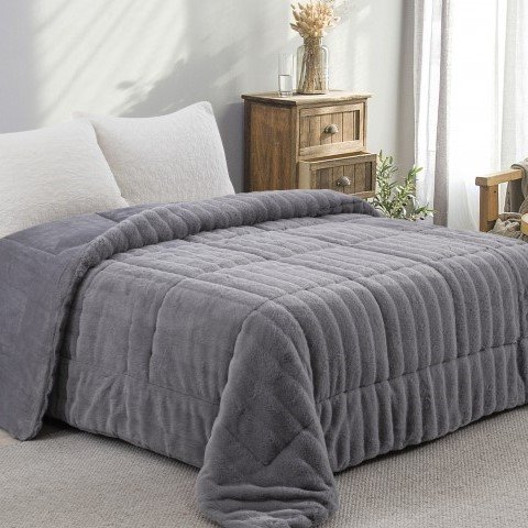 Κουβερτοπάπλωμα Μονό 920 Gray Adam Home