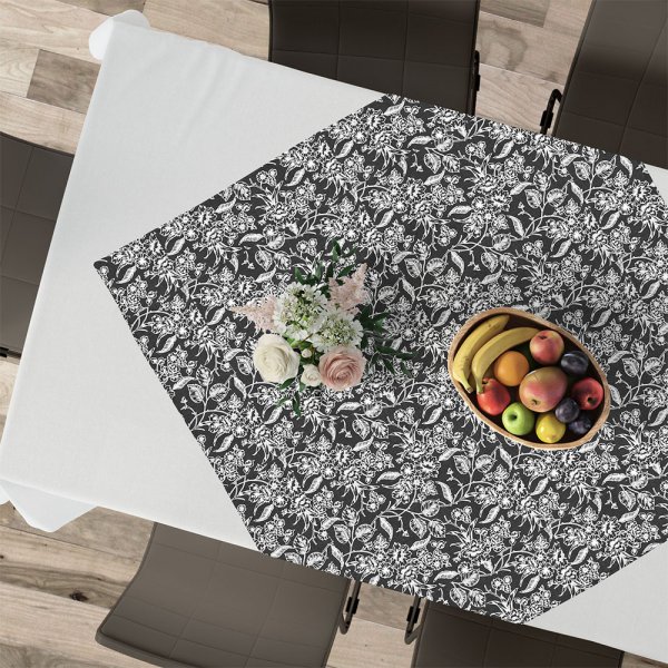 Καρέ (90x90) Izal 801 Black Lino Home