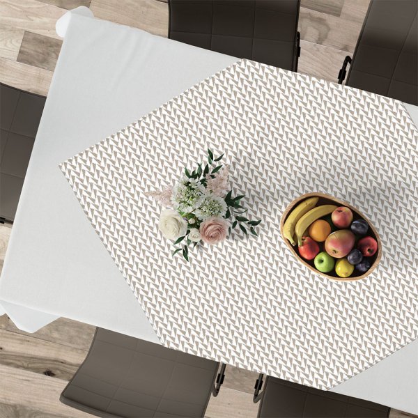 Καρέ (90x90) Corteo 090 Mocca Lino Home