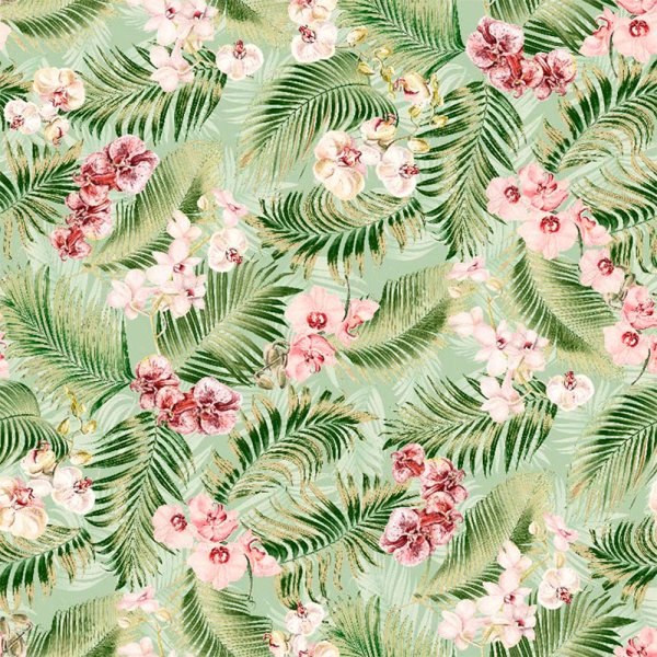 Καρέ (90x90) Freya 701 Green Lino Home