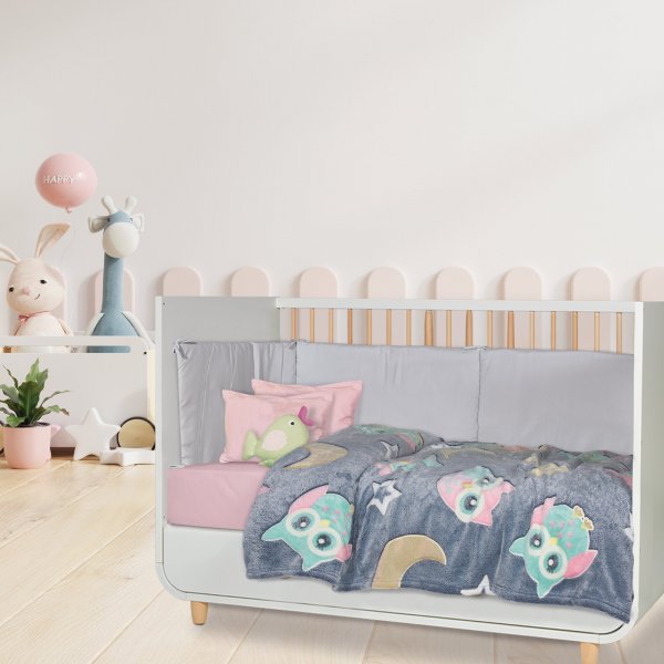 Φωσφοριζέ Κουβέρτα Fleece Κούνιας Relax 4864 Das Kids