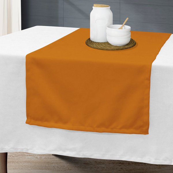 Τραβέρσα Renas 106 Orange Lino Home