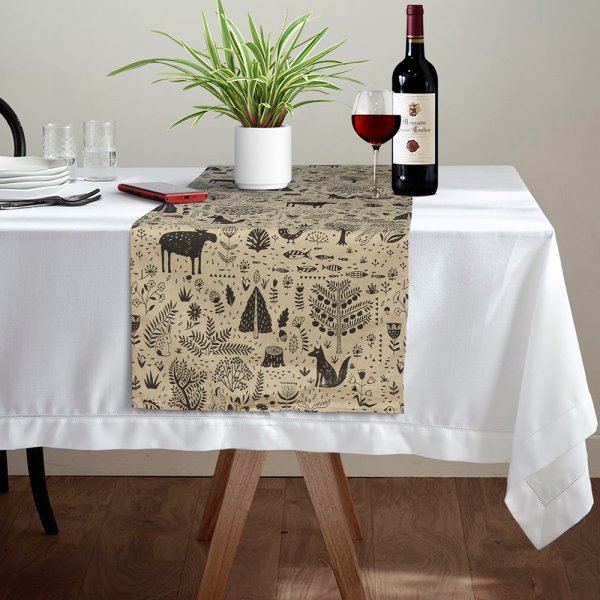 Τραβέρσα Kettu 850 Black Lino Home
