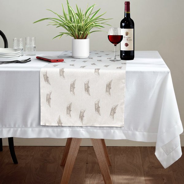 Τραβέρσα Paper Boat 801 Gray Lino Home