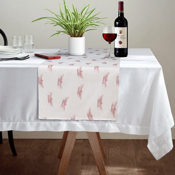 Τραβέρσα Paper Boat 301 Pink Lino Home