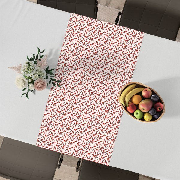 Τραβέρσα Mayabeque 401 Terracotta Lino Home