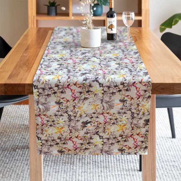 Τραβέρσα Jazmin 901 Taupe Lino Home