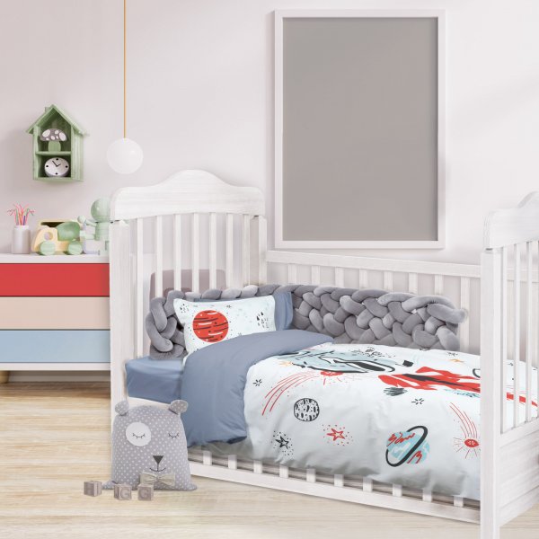 Σετ Σεντόνια Κούνιας Baby Smile 4851 Das Home