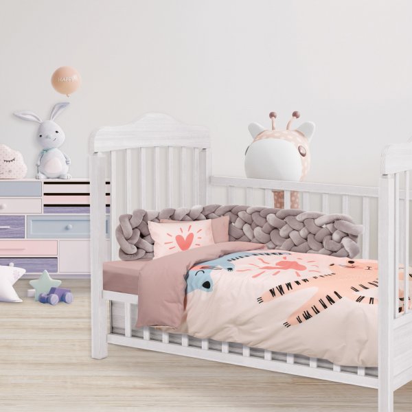 Σετ Σεντόνια Κούνιας Baby Smile 4854 Das Home