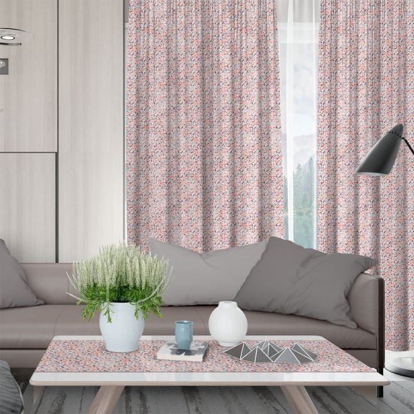 Κουρτίνα (150x275) Με Τρέσα Binigaus 401 Pink Lino Home