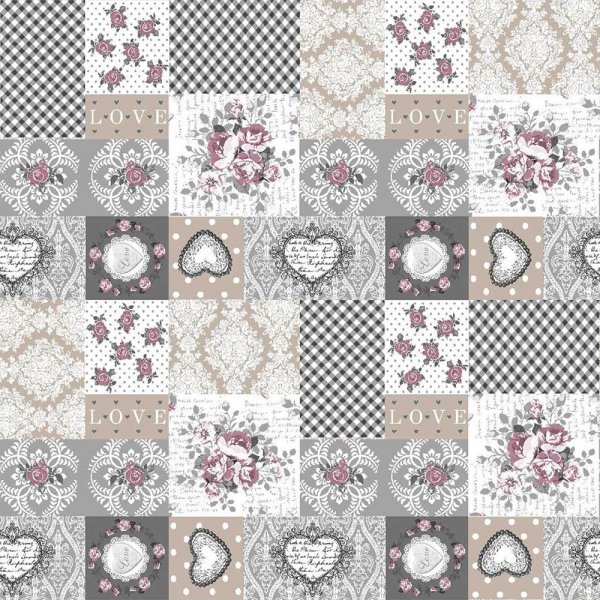 Κουρτίνα (150x275) Με Τρέσα Lia 101 Gray Lino Home