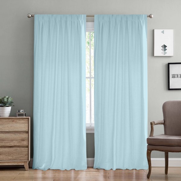 Κουρτίνα (150x275) Με Τρέσα Samos C96018 Ciel Lino Home