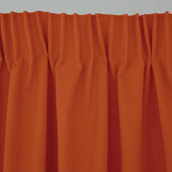 Κουρτίνα (140x280) Με Τρέσα Renas 107 Terracotta Lino Home