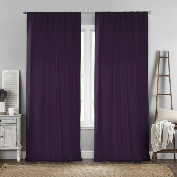 Κουρτίνα (140x280) Με Τρέσα Renas 111 Mauve Lino Home