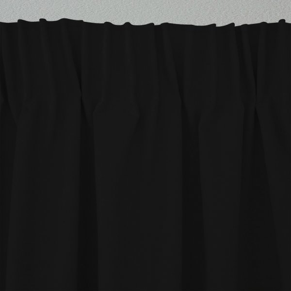 Κουρτίνα (140x280) Με Τρέσα Renas 194 Black Lino Home