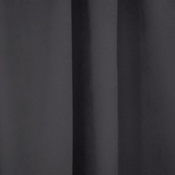 Κουρτίνα (140x280) Με Τρέσα Renas 17075 Dark Gray Lino Home