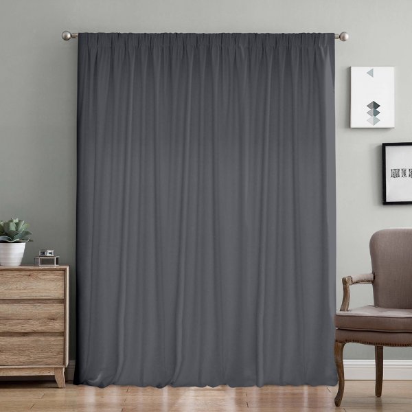 Κουρτίνα (300x275) Με Τρέσα Samos C98093 Gray Lino Home