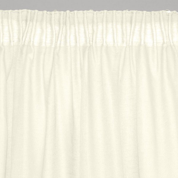 Κουρτίνα (145x295) Με Τρέσα Line 101 Ecru Lino Home