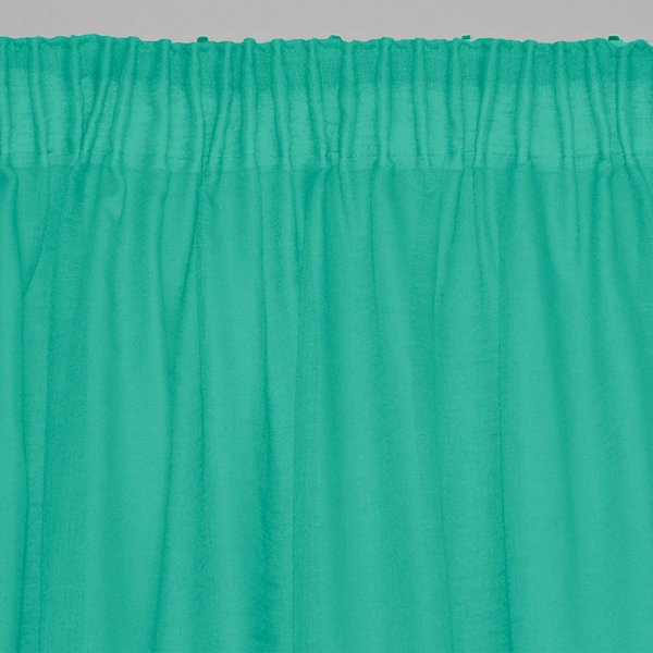 Κουρτίνα (145x295) Με Τρέσα Line 701 Aqua Lino Home