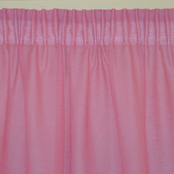 Κουρτίνα (145x295) Με Τρέσα Line 302 Dark Pink Lino Home