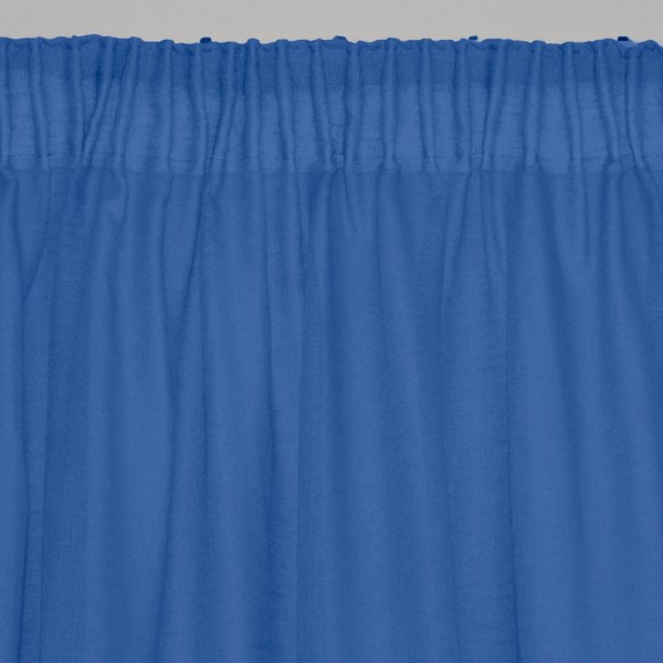 Κουρτίνα (145x295) Με Τρέσα Line 604 Blue Lino Home