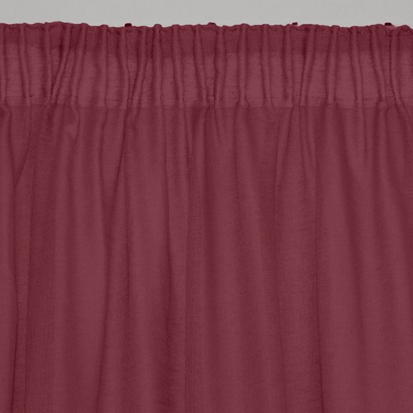 Κουρτίνα (300x295) Με Τρέσα Line 402 Wine Lino Home