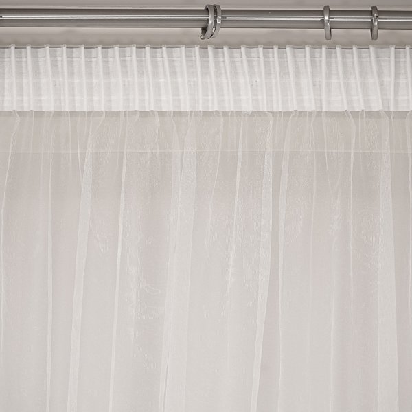 Κουρτίνα (300x280) Με Τρέσα Resio White Lino Home