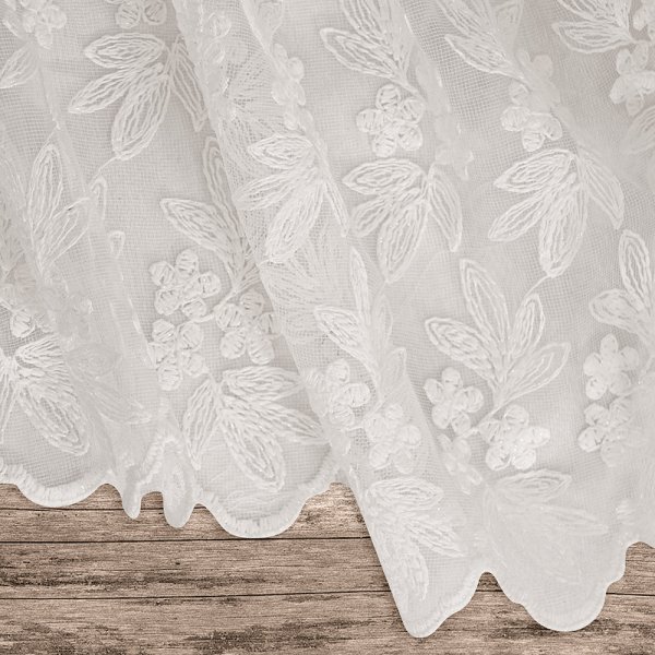 Κουρτίνα (300x280) Με Τρέσα Resio White Lino Home