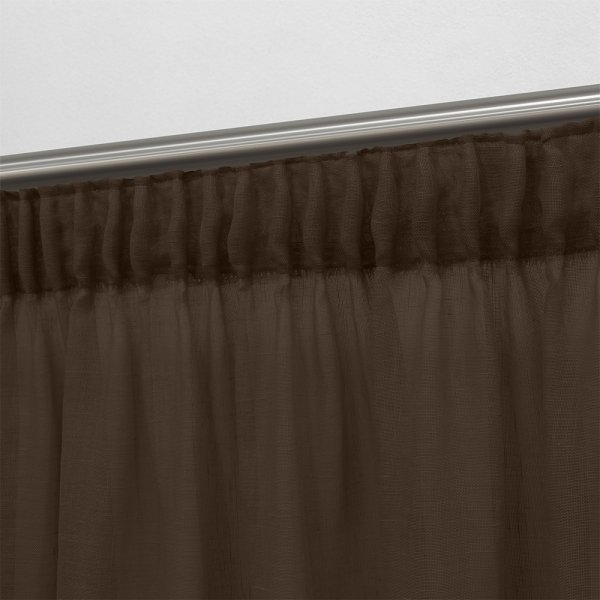 Κουρτίνα (300x295) Με Τρέσα 1010 Brown Lino Home