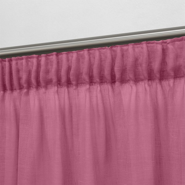 Κουρτίνα (300x295) Με Τρέσα 1010 Dark Pink Lino Home