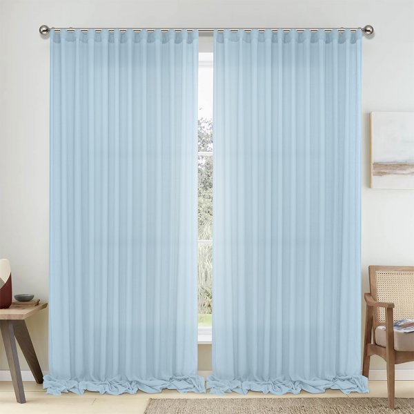 Κουρτίνα (300x295) Με Τρέσα 1010 Ciel Lino Home