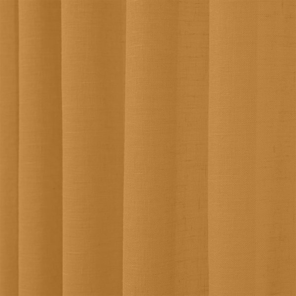 Κουρτίνα (150x295) Με Τρέσα 1010 Honey Lino Home