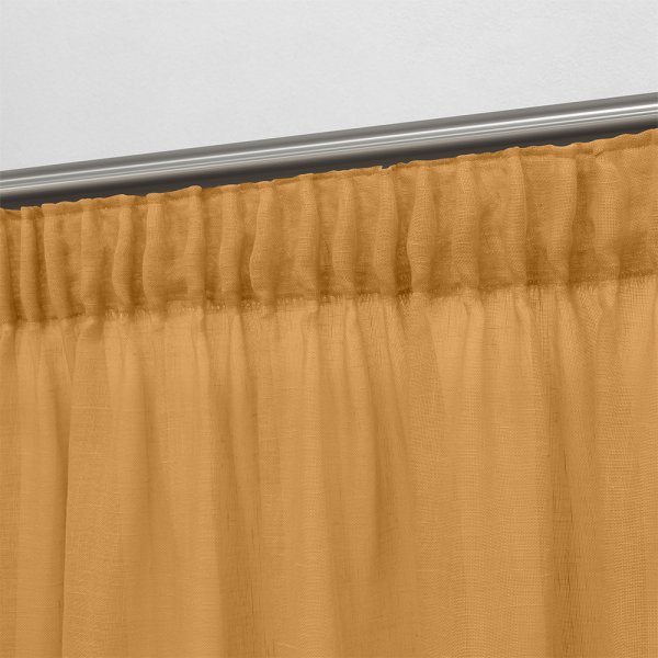 Κουρτίνα (150x295) Με Τρέσα 1010 Honey Lino Home