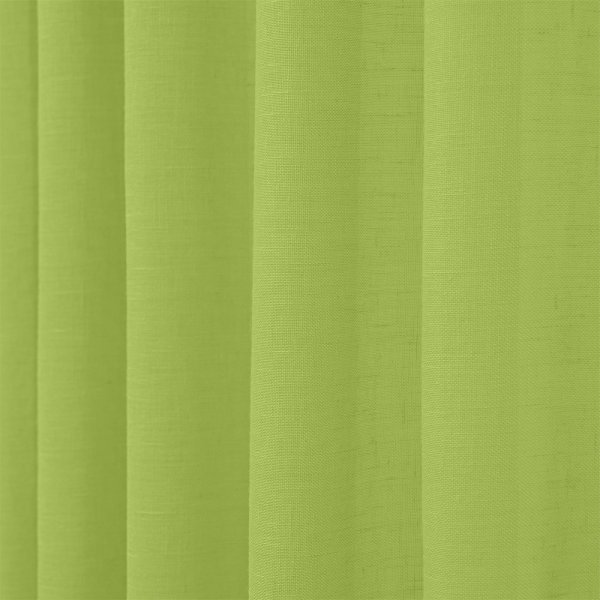 Κουρτίνα (150x295) Με Τρέσα 1010 Green Lino Home
