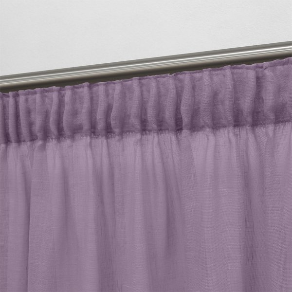Κουρτίνα (150x295) Με Τρέσα 1010 Lila Lino Home