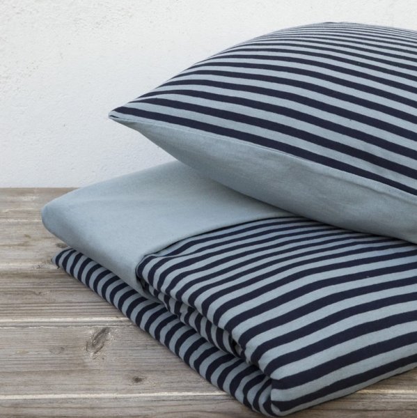 Σετ Παπλωματοθήκη Υπέρδιπλη Suave Dark Blue Nima Home