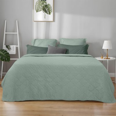 Κουβερλί Υπέρδιπλο Lipe Green Lino Home