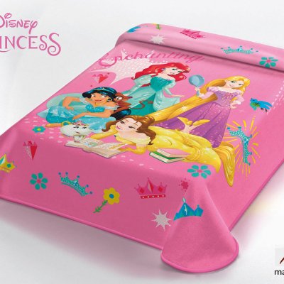 Κουβέρτα Βελουτέ Μονή Princess Disney Belpla